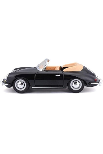 Burago Porsche 356b Cabriolet 1961 Model Klasik Araba 1/24 Ölçek