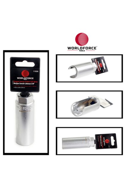 Worldforce 3/8" 22mm Slot Sensor Socket Wrench