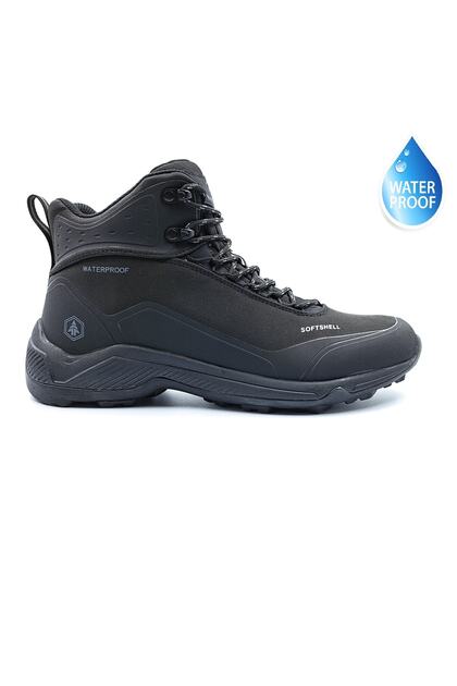 Bond Soft Shell Su Geçirmez Erkek Siyah Outdoor Spor Bot