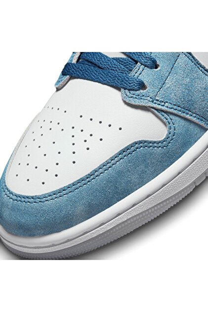 Nike Jordan 1 Mid Se French Blue Fire Red Dn3706-401 Erkek Spor