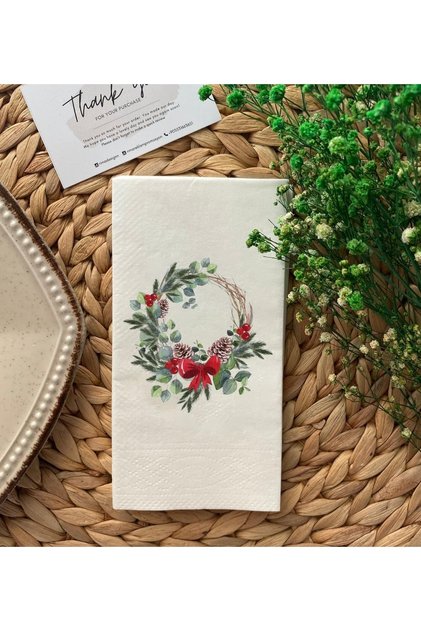 New Year's Special Presentation Napkin 20 pcs
