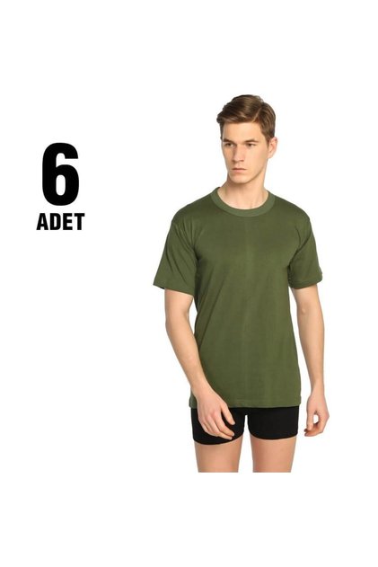 Colorful Crew Neck Men's Athlete Set of 6