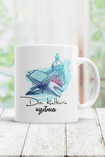Din Kültürü Öğretmeni Kupa Bardak