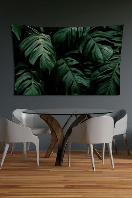 Mystical Leaf Wall Cover Rug 100 X 70