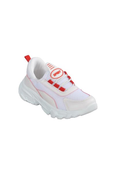 Lafonten 652 Beyaz-kırmızı Çocuk Spor Ayakkabı - 1