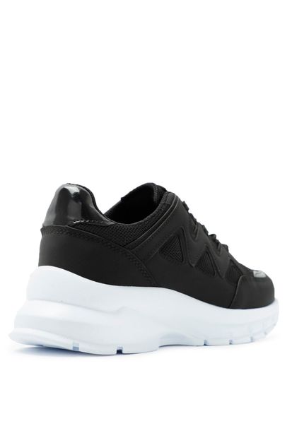 Slazenger Kaıla Sneaker Kadın Ayakkabı Siyah / Beyaz Sa11lk015 - 3
