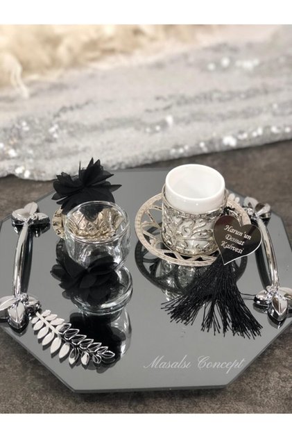 Sekizgen Damat Fincanı Takımı Nişan Tepsisi,söz Tepsisi,damat Tepsisi, Damat Fincanı, Yüzük Tepsisi,