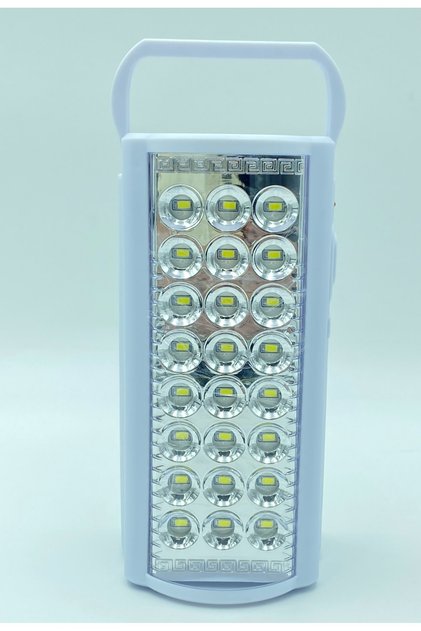 24 Büyük Ledli Beyaz 80 Saat Yanan Led Işıldak