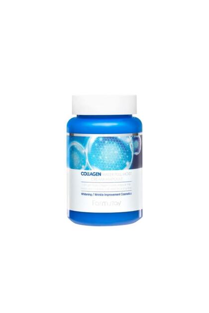 FARM STAY Collagen Water Full Moist Cream Ampoule 250 ml - Fiola faciala de colagen cu colagen