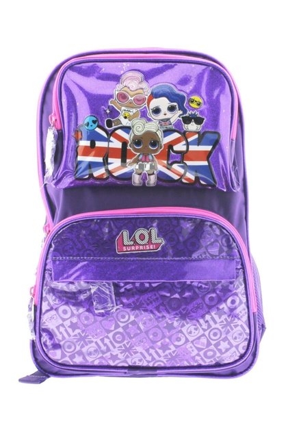 Girl's Purple Rock School Bag 20429