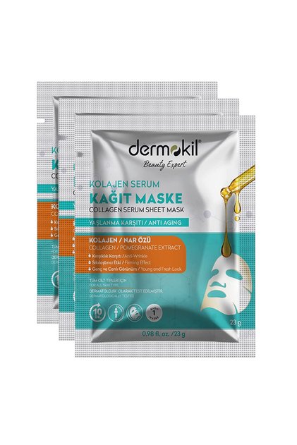 Collagen Serum Sheet Mask 23 Gr x 3 Pieces