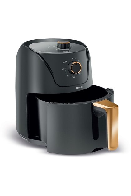 Airfryday 2505h Yağsız Sıcak Hava Fritözü 4.3 Litre Antrasit Airfryer