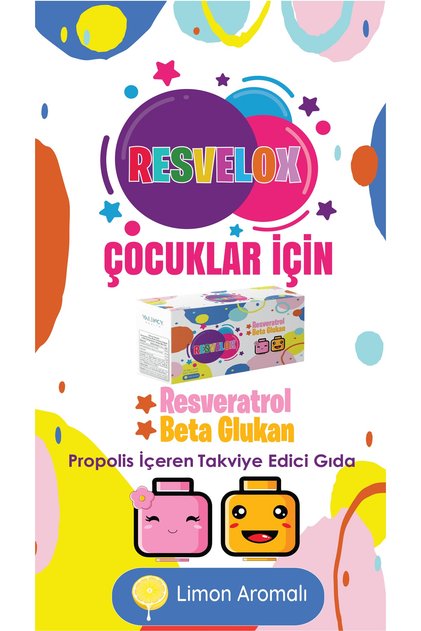 Resvelox Çocuklar Için Bağışıklık Güçlendirici