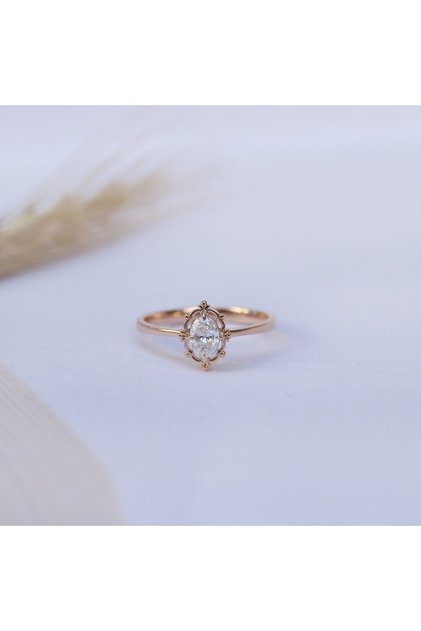 0.30 Ct Vintage Aria Tasarım Pırlanta Yüzük