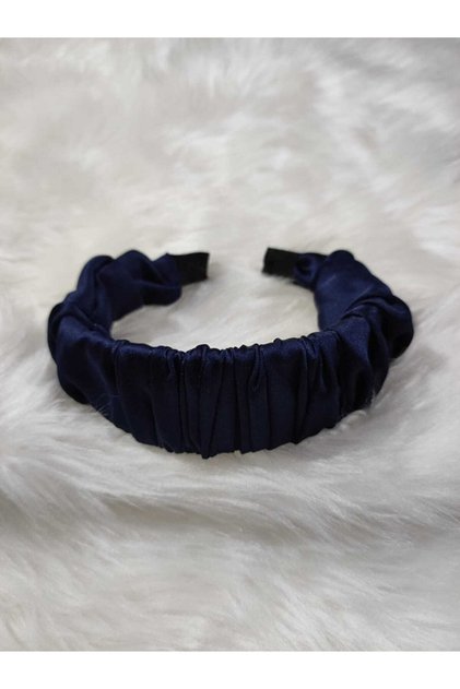 Satin Gathered Crown - Hair Crown