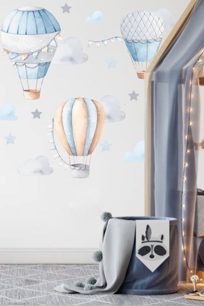 Sky Ride Kids Room Wall Sticker