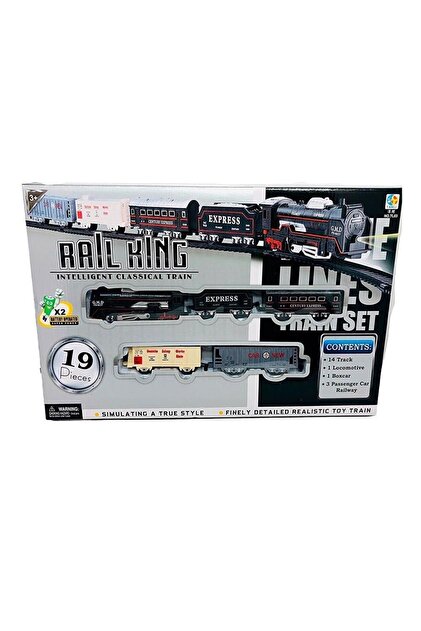 CanEm Rail King Tren Seti 19 Parça - Fiyatı, Yorumları