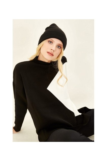 Basic Beret Hat Knitwear Autumn Winter Mink Unisex