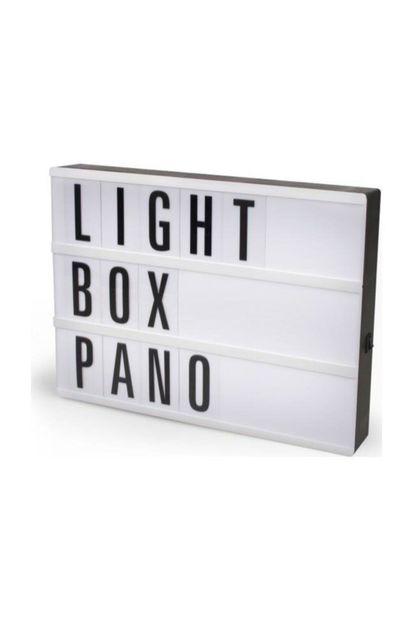 Ömr Dizayn Hediye Işıklı Harfli Dekoratif Led Pano Lightbox -Küçük - 2