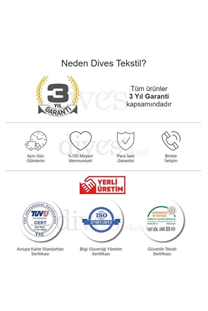 Dives Tekstil Zen Serisi Premium 1. Kalite Döşemelik Kumaş 9 - 6