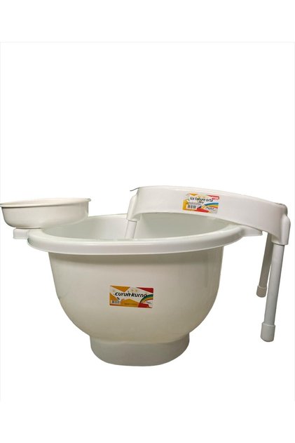 Aypa Plastik Curun Kurna Tabure Hamam Tası 3’lü Beyaz