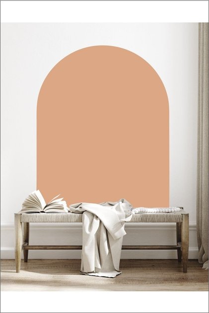 Half Oval Bohemian Wall Sticker