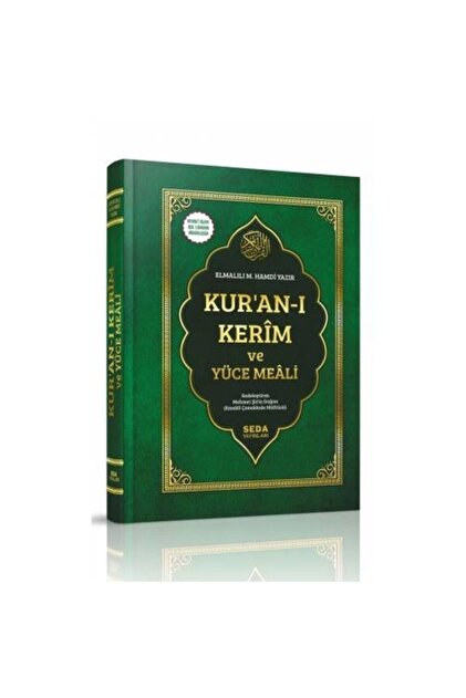 Seda Yayınları Elmalılı Hamdi Yazır Mealli Kuranı Kerim Iri Yazılı