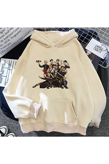 GALASHOP Stray Kids Kapşonlu Beyaz Hoodie Mod433 - Fiyatı, Yorumları