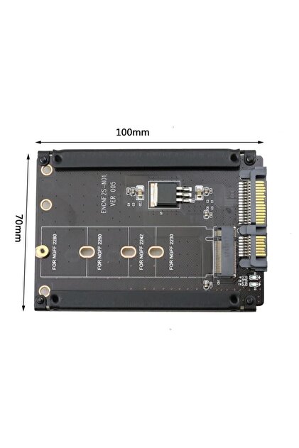 Genel Markalar 4358 B M Key M.2 Ngff Ssd To 2.5 Sata Hdd Harddisk