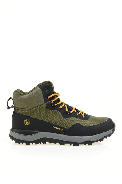 Khaki men's outdoor boots