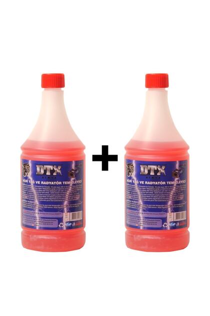 2 Adet Ağır Yağ Ve Radyatör Temizleme Ilacı ( Konsantre ) 500 Ml
