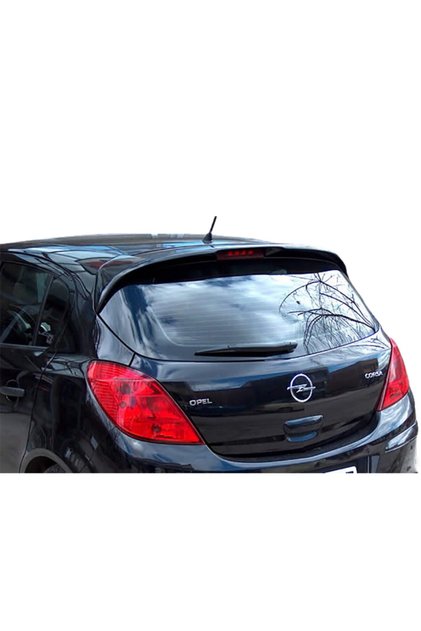 Opel Corsa D Uyumlu Boyasız Fiber Spoiler