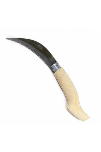 Katlanır Bahçe Ot Bıçkısı Ahşap Saplı Bağ Budama Çakısı 28cm No:2