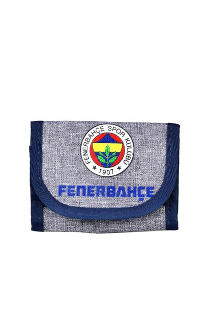 Fenerbahçe FB 95733 Gri Siyah Unisex Spor Cüzdan 100378502 - 1
