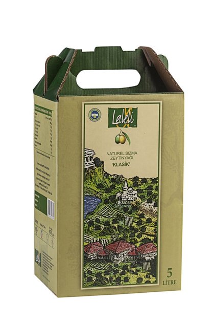 Soğuk Sıkım Sızma Zeytinyağı 5lt Bag In Box Ambalajda