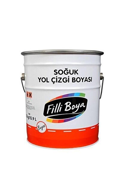Soğuk Yol Çizgi Boyası Sarı 25kg