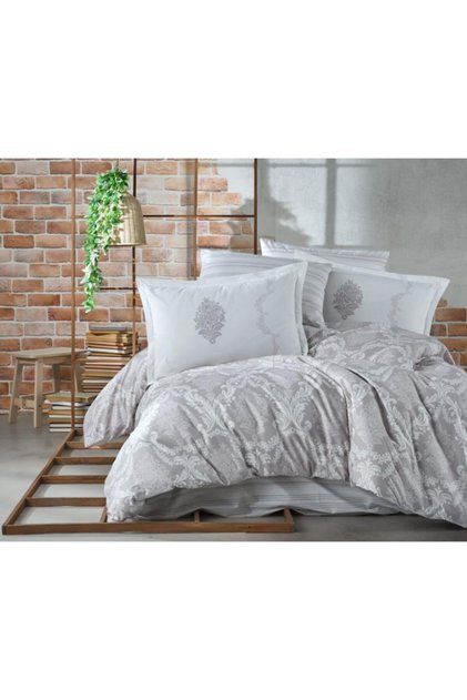 Ranforce Duvet Cover Set Double Fiorita V2 Lilac
