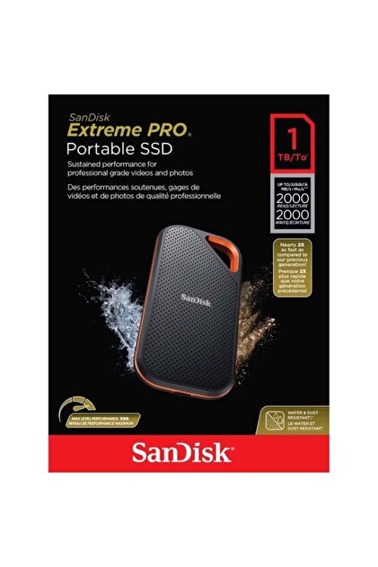 Sandisk Extreme Pro V2 1tb Sdssde81-1t00-g25 2000mb/s Taşınabilir