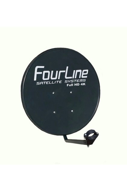 60 Cm Siyah Çanak Anten