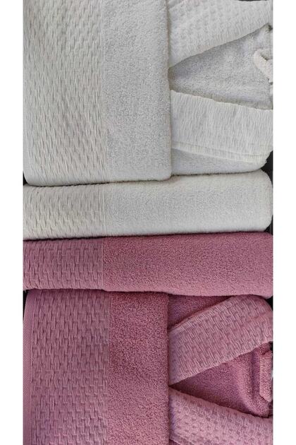 6 Piece Double Dowry Family Bathrobe Set