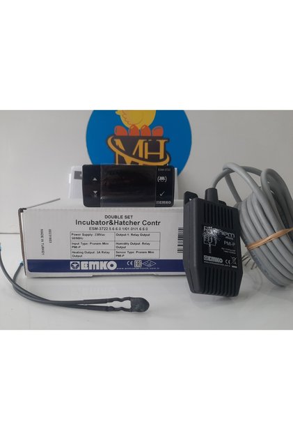 Esm-3722 230vac Dijital Kuluçka Kontrol Cihazı Emko (RÖLE ÇIKIŞLI)