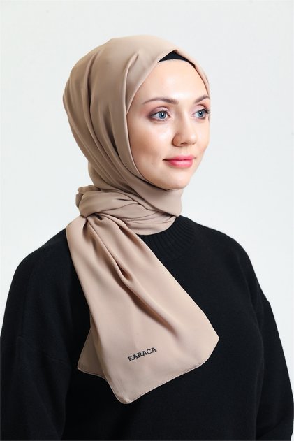 Karaca Sapphire Shawl - Milky Brown