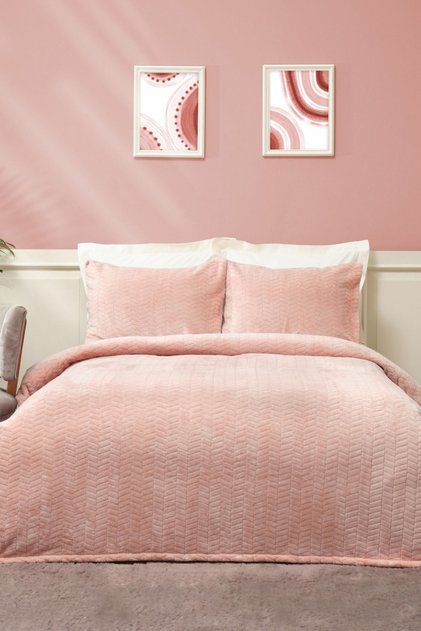 Rosie Powder Double Wellsoft Bedspread