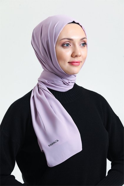 Karaca Sapphire Shawl - Light Lilac