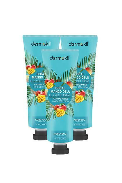 Mango Extract Hand and Body Cream 75 ml x 3 Pieces