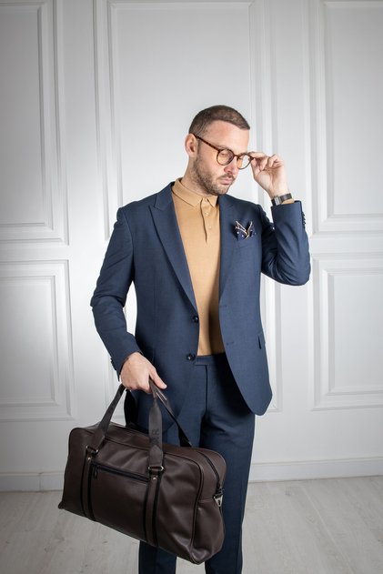 Interview Amara Slim Fit Lacivert Takım Elbise
