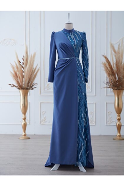formal dress for women muslim Women's Muslim Evening Dress – Abayaya main image 1