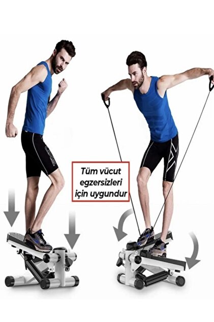 Genel Markalar Ipli Fitness Stepper Egzersiz Aleti Total Body