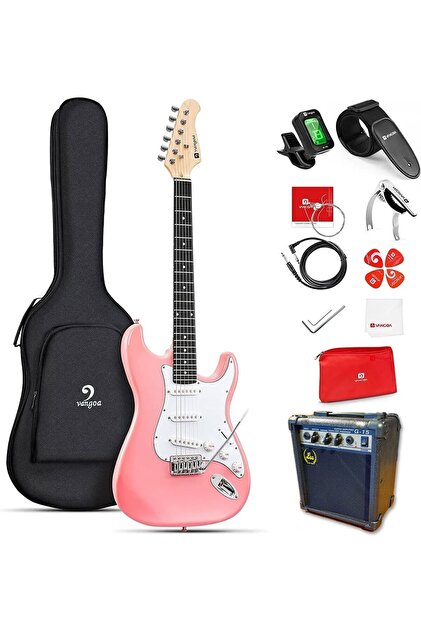 SQUIER Fender FSR Sonic Stratocaster HT Shell Pink Elektro Gitar
