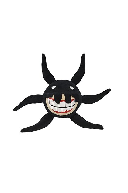 Schulzz Roblox Doors Siyah Ahtapot Ithal Peluş Oyuncak 27cm